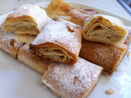 Baklava Yufkasndan Tatl