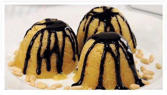 Çikolata Soslu İrmik Tatlısı Tarifi ve Malzemeleri