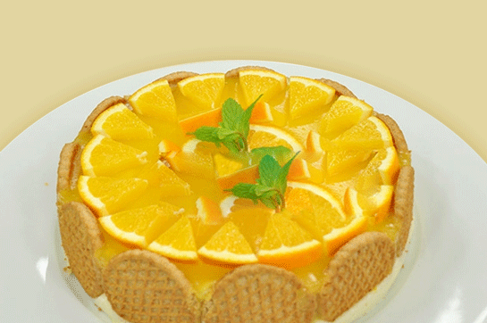 Portakallı İrmik Tatlısı